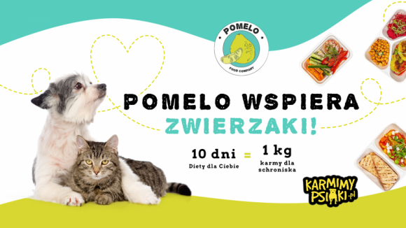 PO RAZ PIERWSZY STARTUJE AKCJA “POMELO WSPIERA ZWIERZAKI”